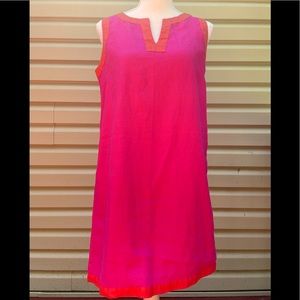 Brand new, 100% Linen sleeveless dress